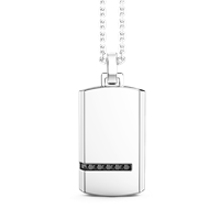 Collana Zancan  Insignia 925 in Argento Spinello ESC115 - ESC115